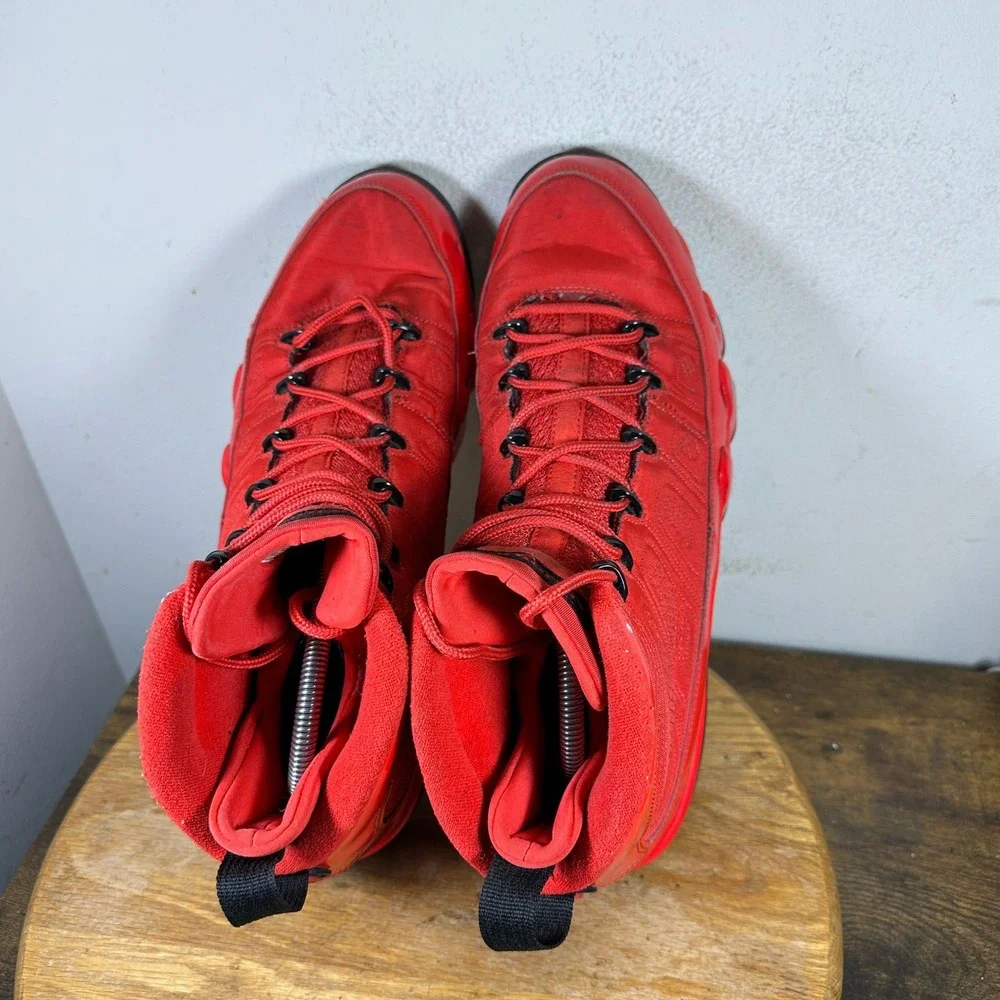 Jordan 9 Retro Chile Red Mens Size 13 Red Black CT8019-600 Basketball Shoes